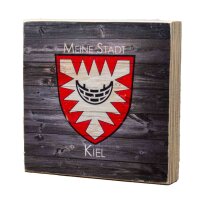 Holzbild - Meine Stadt Kiel (Wood)