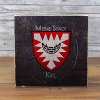 Holzbild - Meine Stadt Kiel (Steel)