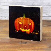 Holzbild - Halloween