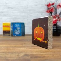 Holzbild - Halloween