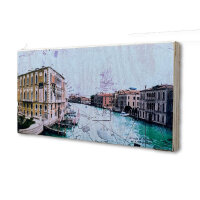 Holzbild - Canale Grande