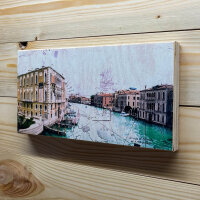 Holzbild - Canale Grande