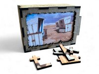 elbPUZZLE No. 29 - Strandkörbe - Fractale Edition