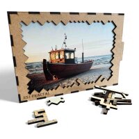 elbPUZZLE No. 27 - Seeteufel - Fractale Edition 251 Teile L