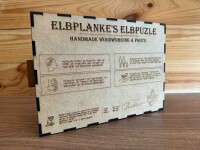 elbPUZZLE No. 27 - Seeteufel - Fractale Edition 251 Teile L