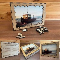 elbPUZZLE No. 27 - Seeteufel - Fractale Edition 251 Teile L