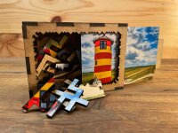 elbPUZZLE No. 36 - Pilsumer Leuchtturm - Fractale Edition
