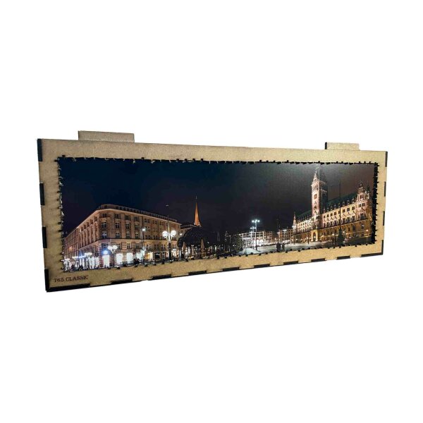 elbPUZZLE No. 35 - Rathausmarkt - Classic 765 Teile XL