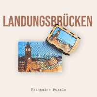elbPUZZLE No. 01 - St.Pauli Landungsbrücken - Fractale Edition
