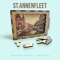elbPUZZLE No. 07 - St. Annenfleet - Fractale Edition 174 Teile M