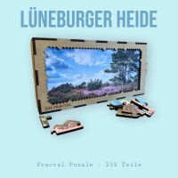 elbPUZZLE No. 50 - Lüneburger Heide - Fractale Edition