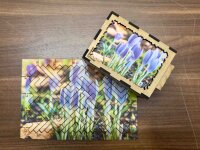 elbPUZZLE No. 56 - Pflanzenwelt: Krokusse - Fractale Edition