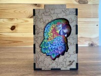 elbPUZZLE No. 59 - Mandala Papagei - Organic Edition