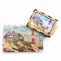 elbPUZZLE No. 02 - Leuchtturm Hörnum - Fractal Edition