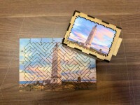 elbPUZZLE No. 68 - Leuchtturm Blavand - Fractal Edition