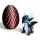 ?Low Poly Drachen Baby Puzzle mit Drachenei - 11 Teile