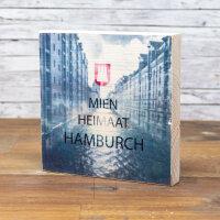 Holzbild - MIEN HEIMAAT HAMBURCH - Speicherstadt